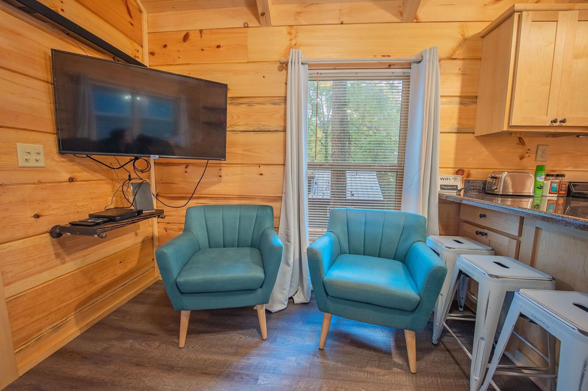 Tiny Cabin Village Private Hot Tub Lynda Cabin Chattanooga Buitenkant foto