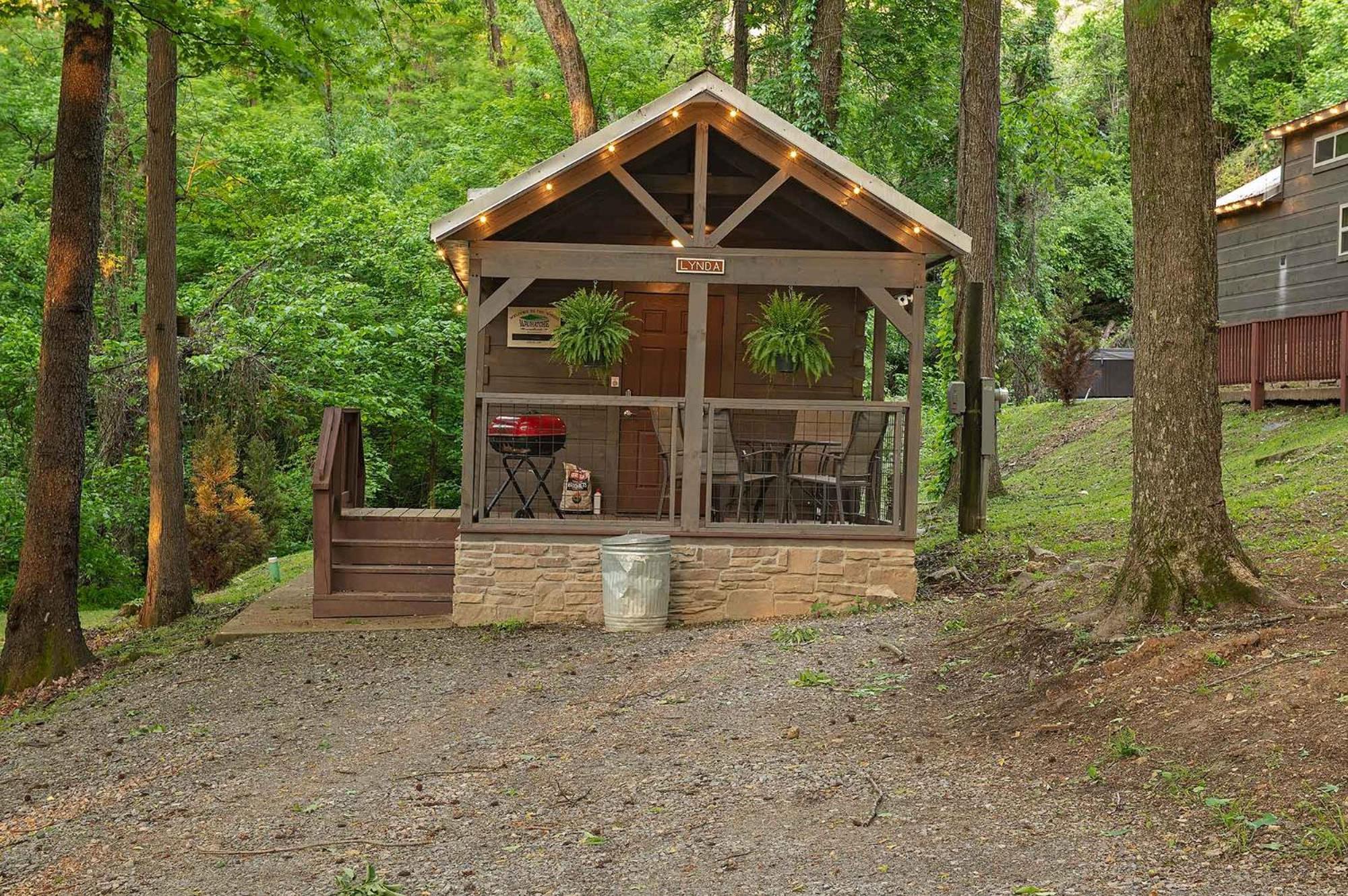 Tiny Cabin Village Private Hot Tub Lynda Cabin Chattanooga Buitenkant foto