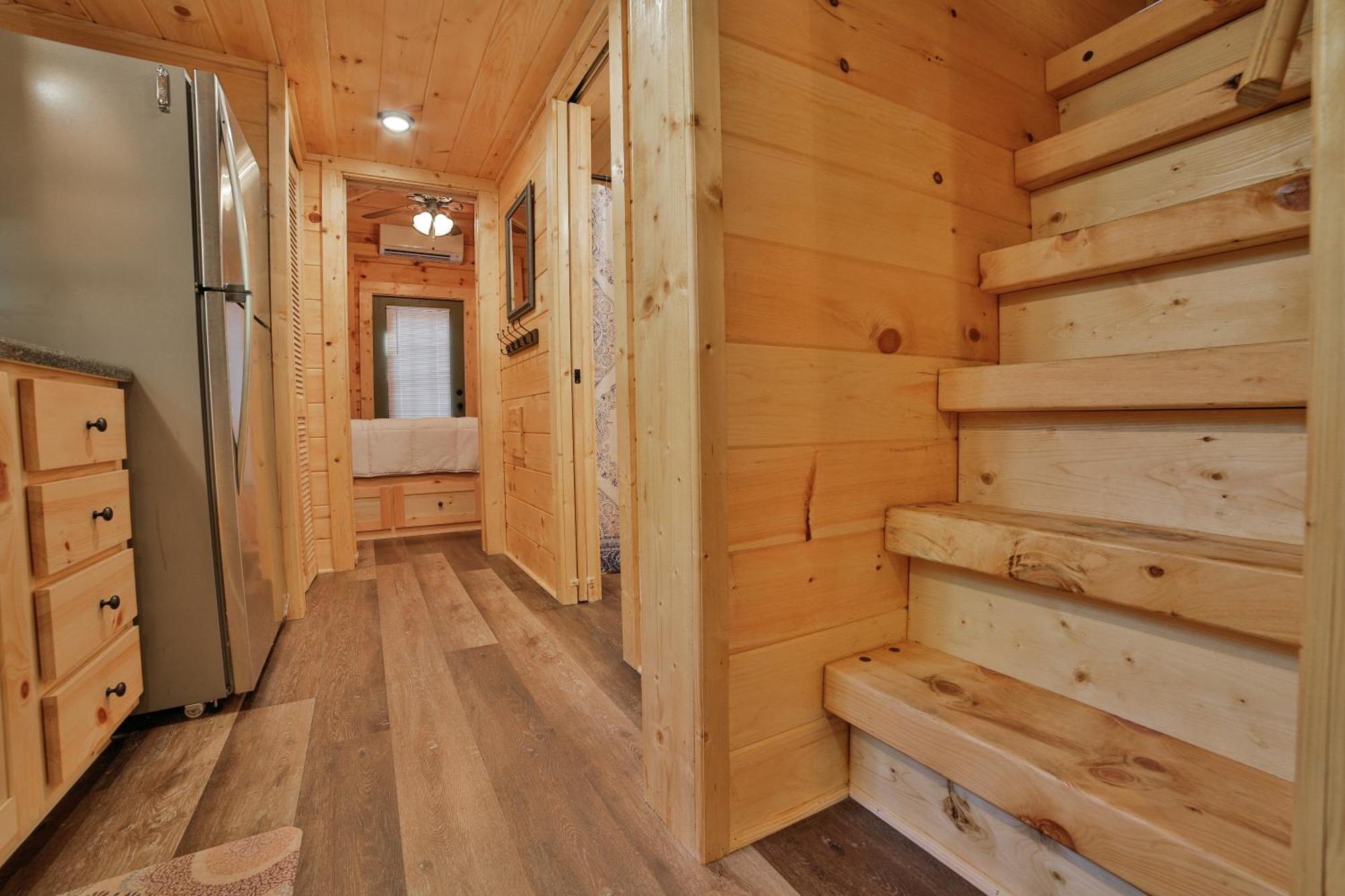 Tiny Cabin Village Private Hot Tub Lynda Cabin Chattanooga Buitenkant foto