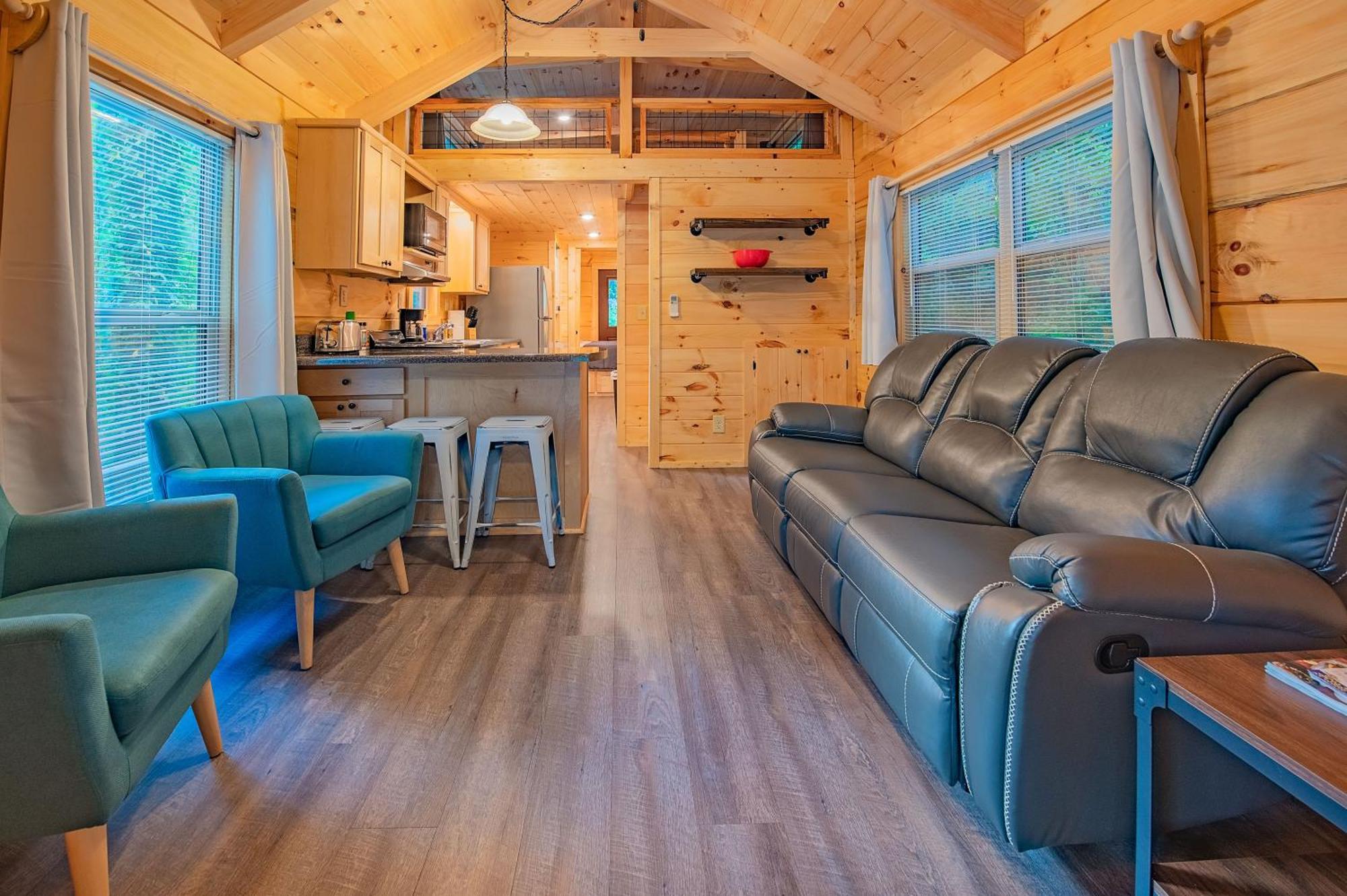 Tiny Cabin Village Private Hot Tub Lynda Cabin Chattanooga Buitenkant foto