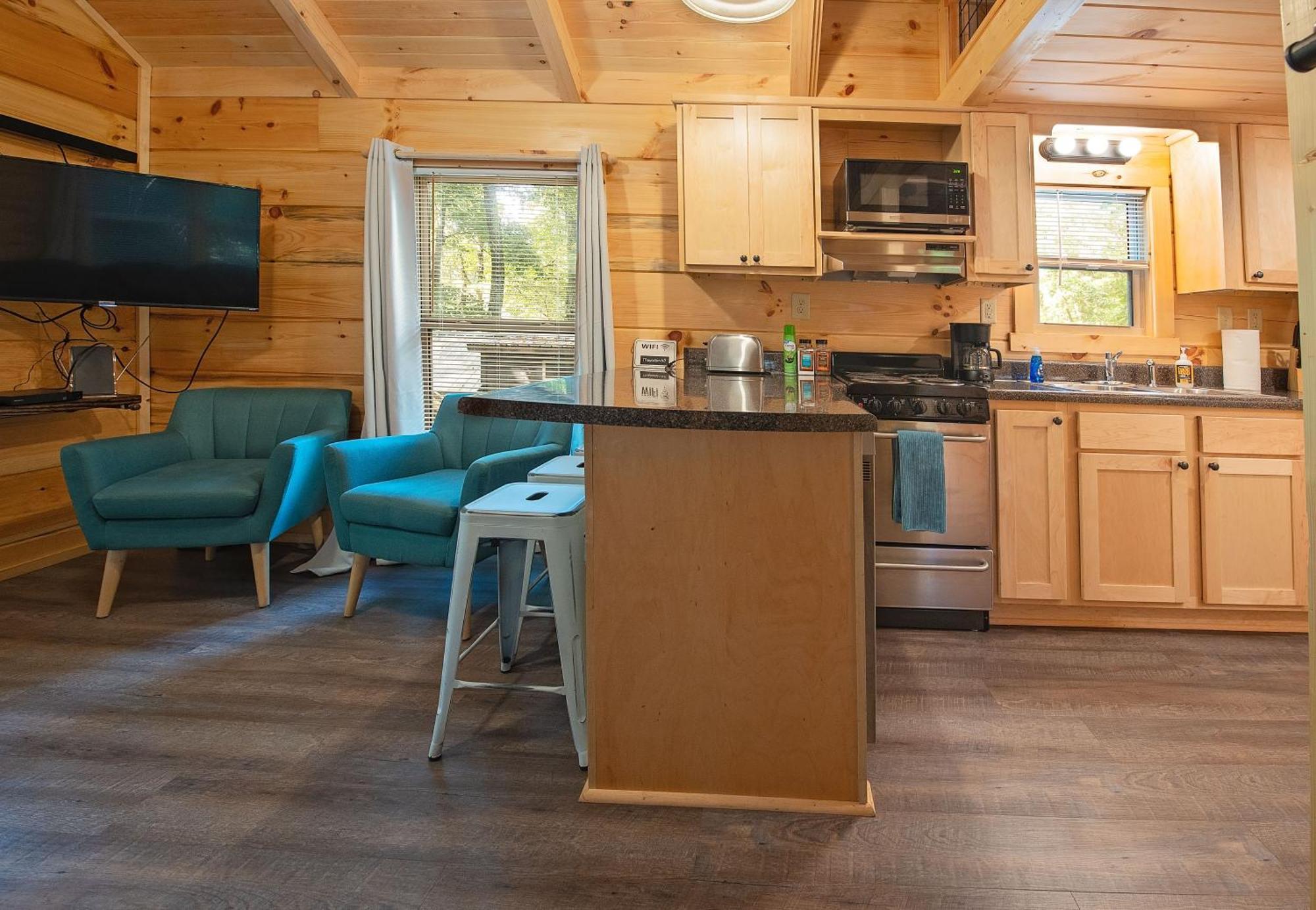 Tiny Cabin Village Private Hot Tub Lynda Cabin Chattanooga Buitenkant foto